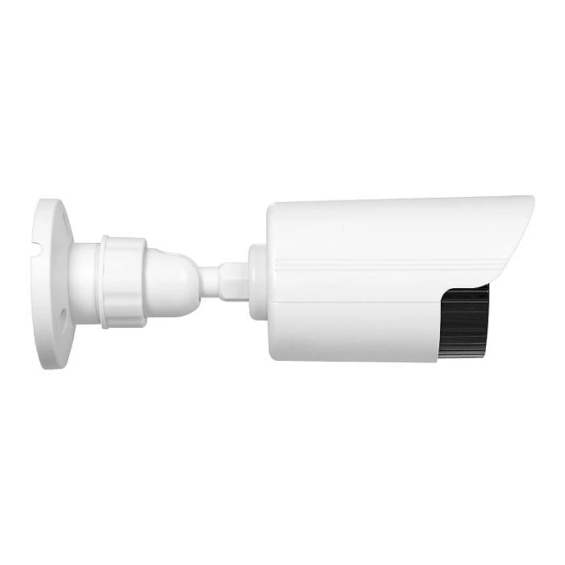 Dummy κάμερα ασφαλείας CCTV με LED επιτοίχια με τροφοδοσία 2×AA Λευκή CD-8/W Virone