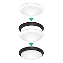 Φωτιστικό πλαφονιέρα εξωτερικού χώρου E27 2in1 Μαύρο ή Λευκό JULIA 2027800 VITO