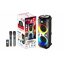 Φορητό Ηχείο Bluetooth 2x10' 60watt RGB FM TWS GY-1029 KBQ