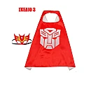 Αποκριάτικο Αξεσουάρ-Halloween Παιδική Κάπα με μάσκα Σούπερ Ήρωες OEM