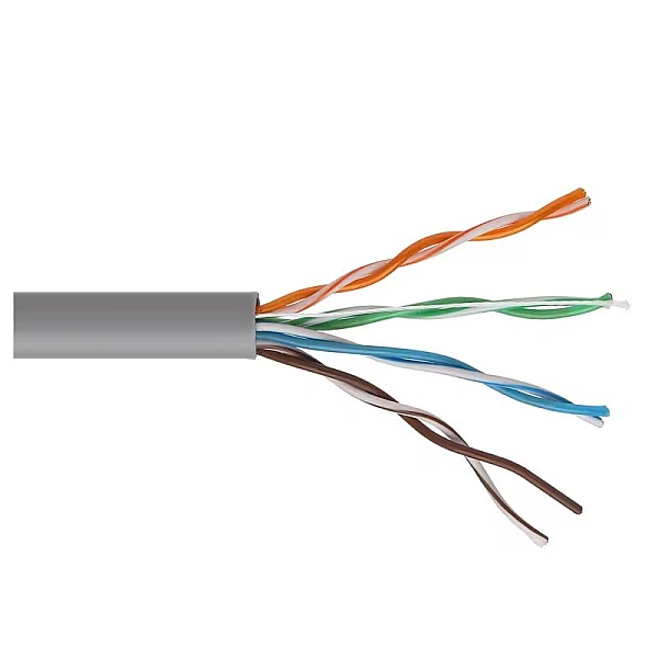 U/UTP Cat.6 Cable 305m Γκρι 23AWG CCA Καλώδιο δικτύου 1 μέτρο KALITON