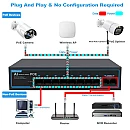 SF10P Unmanaged PoE+ Switch με 8 θύρες PoE + 2 θύρες Uplink