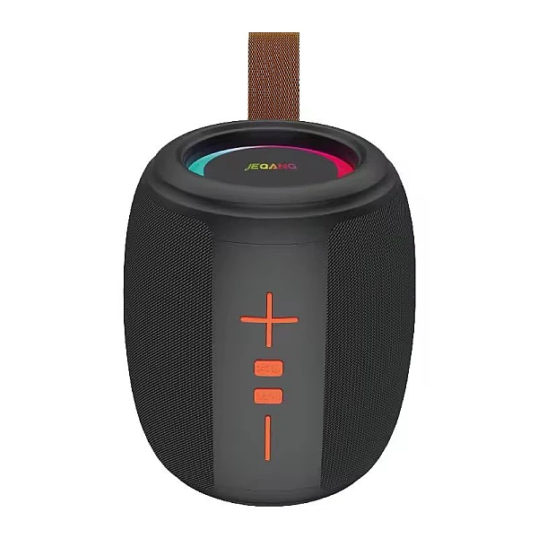 KIMISO Mini Φορητό Ηχείο Bluetooth 5W SUBWOOFER και RGB LED μαύρο KMS-288