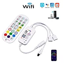 Led strip Controller RGB Wi-Fi Music με Τηλεχειριστήριο 144W WX300P OEM