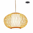Φωτιστικό Οροφής Κρεμαστό E27 μπαμπού 50cm BK8056-P-L OEM Φωτιστικό Οροφής Κρεμαστό E27 μπαμπού 50cm BK8056-P-L OEM