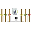 Εύκαμπτος αισθητήρας ρεύματος 3Φ MINI FlexibleRogowski coil fixed with cable ties MRC-24 STP