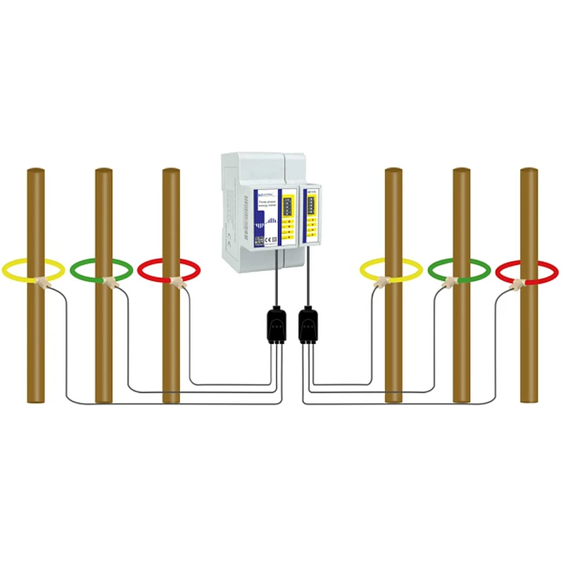 Εύκαμπτος αισθητήρας ρεύματος 3Φ MINI FlexibleRogowski coil fixed with cable ties MRC-24 STP