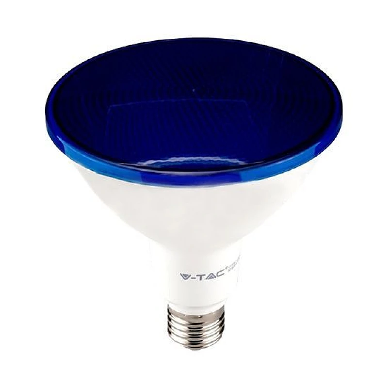 Λαμπτήρας LED 17W E27 PAR38 Μπλέ 850lm VT-1227 92066 V-TAC Λαμπτήρας LED 17W E27 PAR38 Μπλέ 850lm VT-1227 92066 V-TAC