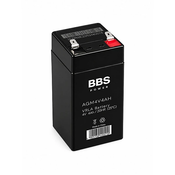 Μπαταρία Μολύβδου AGM4V/4.5AH BBS  (για ταμειακές μηχανές και ζυγαριές)