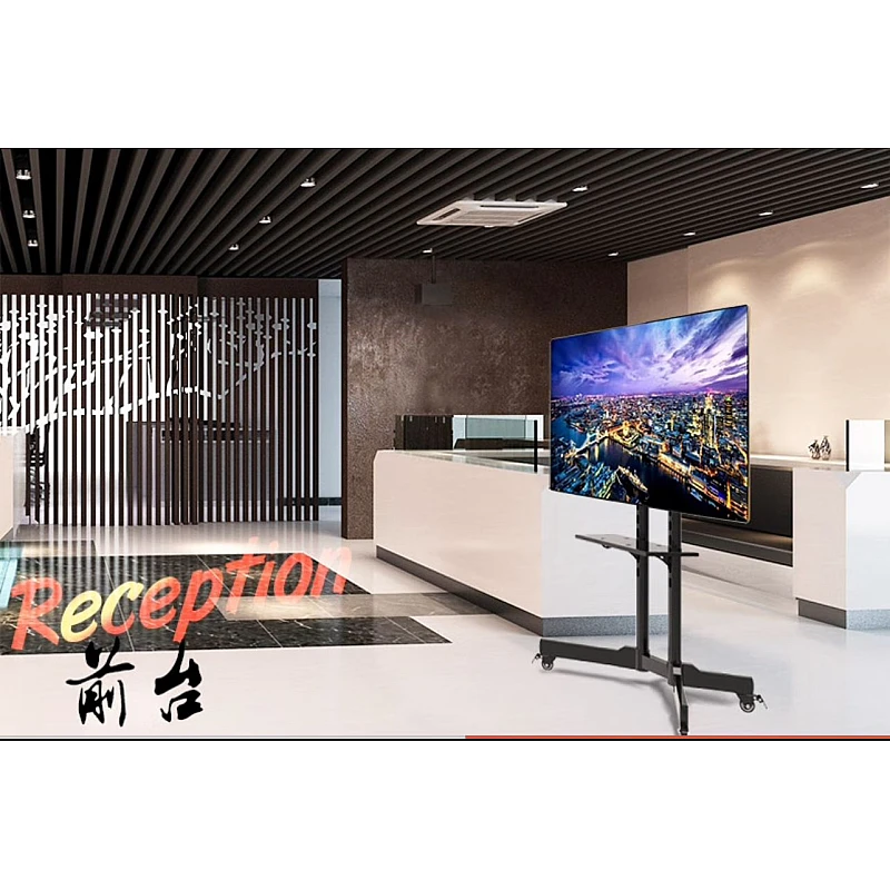  Βάση Τηλεόρασης Βάση Τηλεόρασης Δαπέδου έως 65" και 65kg Ρυθμιζόμενη D3265