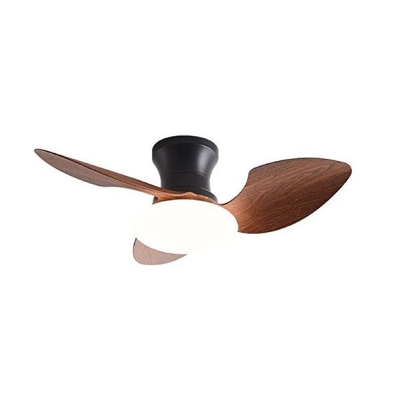 Ανεμιστήρας Οροφής Με φώς LED & Τηλεχειριστήριο 80cm Καφέ 36W 8561 OEM