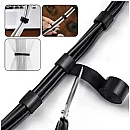 Ταινία για δέσιμο και οργάνωση καλωδίων Μαύρη 5m 6001 ΟΕΜ 