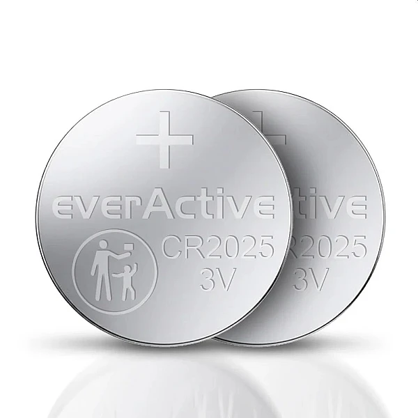 EverActive μπαταρία λιθίου 3V CR2025 πακέτο 5 μπαταριών