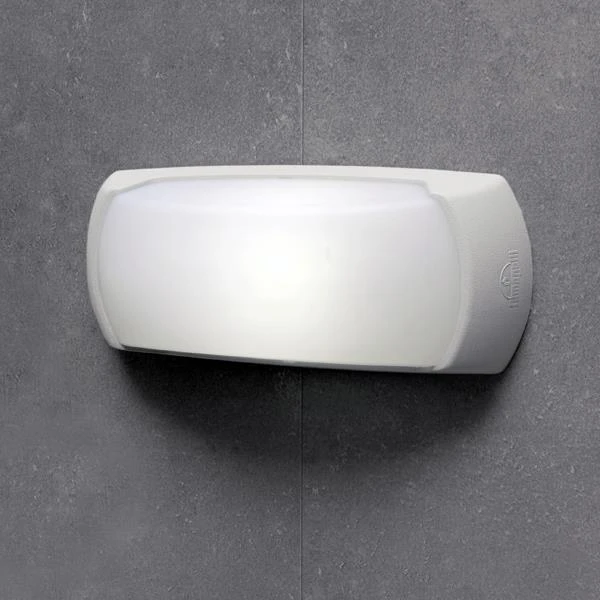 Fumagalli Francy OP απλίκα τοίχου εξωτερικού χώρου λευκή οβάλ IP66 145-26177