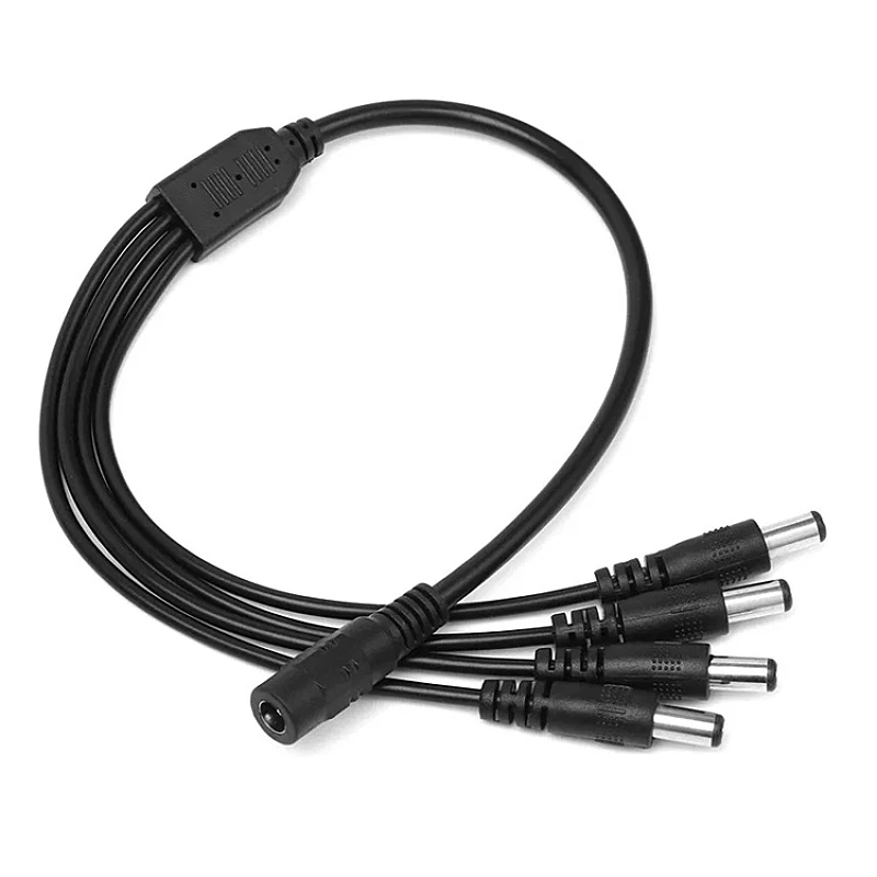 EN-DCM4 Διαχωριστής τροφοδοσίας DC 1x θηλυκό σε 4x αρσενικά