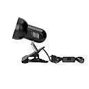 Φωτιστικό γραφείου μεταλλικό με πιάστρα μαύρο E27 CANARD DL-20/B ORNO-Virone