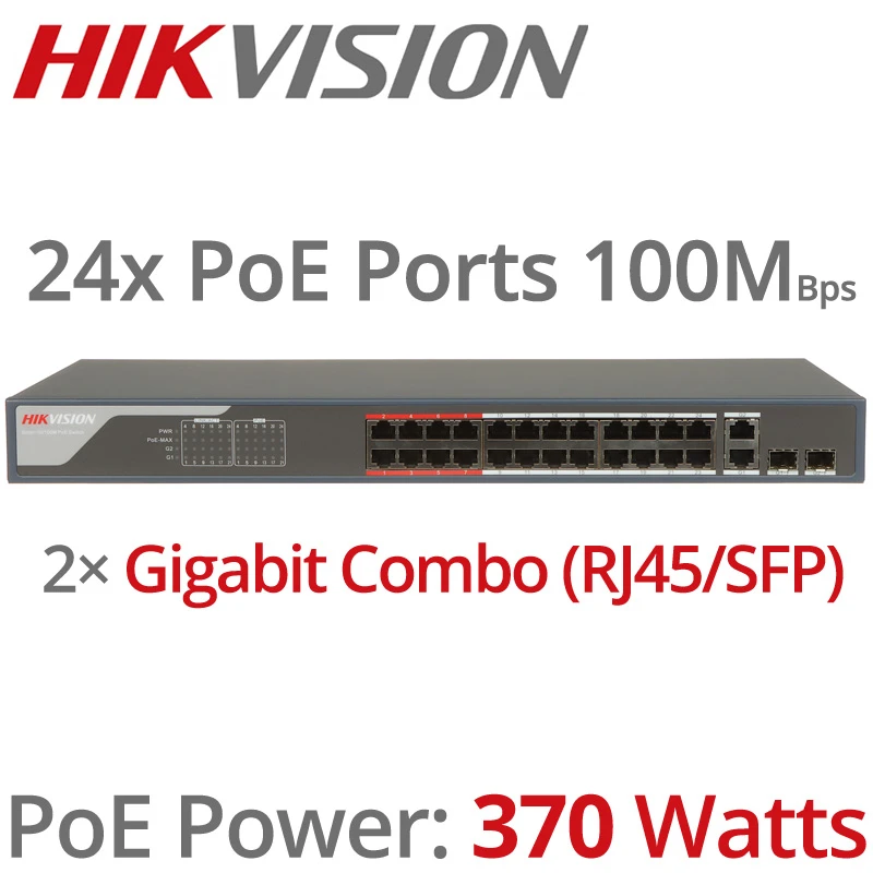 DS-3E1326P-EI HIKVISION 24 Ports 10/100M PoE Switch Smart Managed DS-3E1326P-EI HIKVISION 24 Ports 10/100M PoE Switch Smart Managed