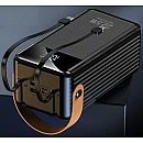 Power Bank 60000mAh με 3 USB, Type C/Lightning/Micro και 2 ενσωματωμένα καλώδια εξόδου Type C/Lightning DX101S OEM