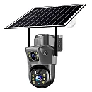 V380 smart ηλιακή κάμερα D06 dual lens, 6MP, 4G, PTZ, SD, IP65