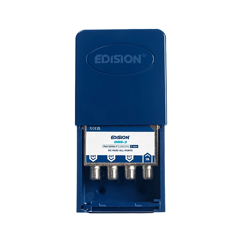 ΔΙΑΚΛΑΔΩΤΗΣ ΙΣΤΟΥ 3 ways F 5-2400Mhz OMS-3 EDISION
