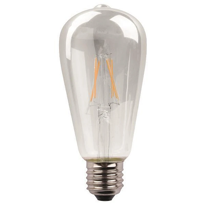 Λαμπτήρας Led E27 ST64 11Watt Θερμό λευκό 3000Κ Dimmable Filament Crossed 147-78482 EUROLAMP Λαμπτήρας Led E27 ST64 11Watt Θερμό λευκό 3000Κ Dimmable Filament Crossed 147-78482 EUROLAMP