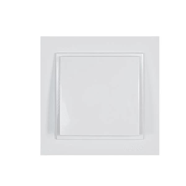 Διακόπτης Απλός χωνευτός Λευκός 152-10100 MONO ELECTRIC Despina by Eurolamp