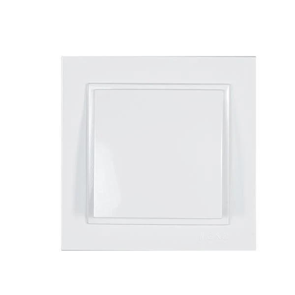 Διακόπτης Απλός Κουμπωτός Λευκός 152-10101 MONO ELECTRIC Despina by Eurolamp