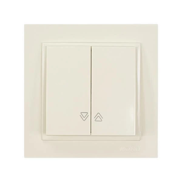 Μπουτόν Ρολλών Μπεζ 152-10212 MONO ELECTRIC Despina by Eurolamp