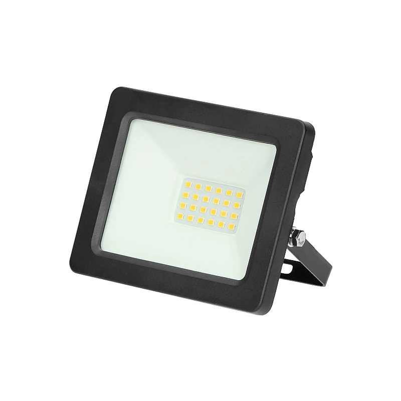 Virone Προβολέας LED SMD 20W 1500lm Φυσικό Λευκό  IP65 Μαύρος Alled FL-1