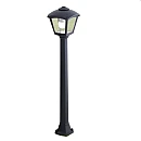 Fumagalli GIAFFA ROBY κολονάκι επιδαπέδιο τετράγωνο εξωτερικού χώρου μαύρο E27 200x954mm IP55 T20.242.000.AXE27