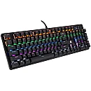 HP GK100F Μηχανικό Gaming ενσύρματο πληκτρολόγιο RGB EN