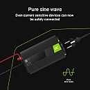 Green Cell Inverter Καθαρού Ημιτόνου 1000W/2000W για Μετατροπή 24V DC σε 230V AC με 1xUSB INV18