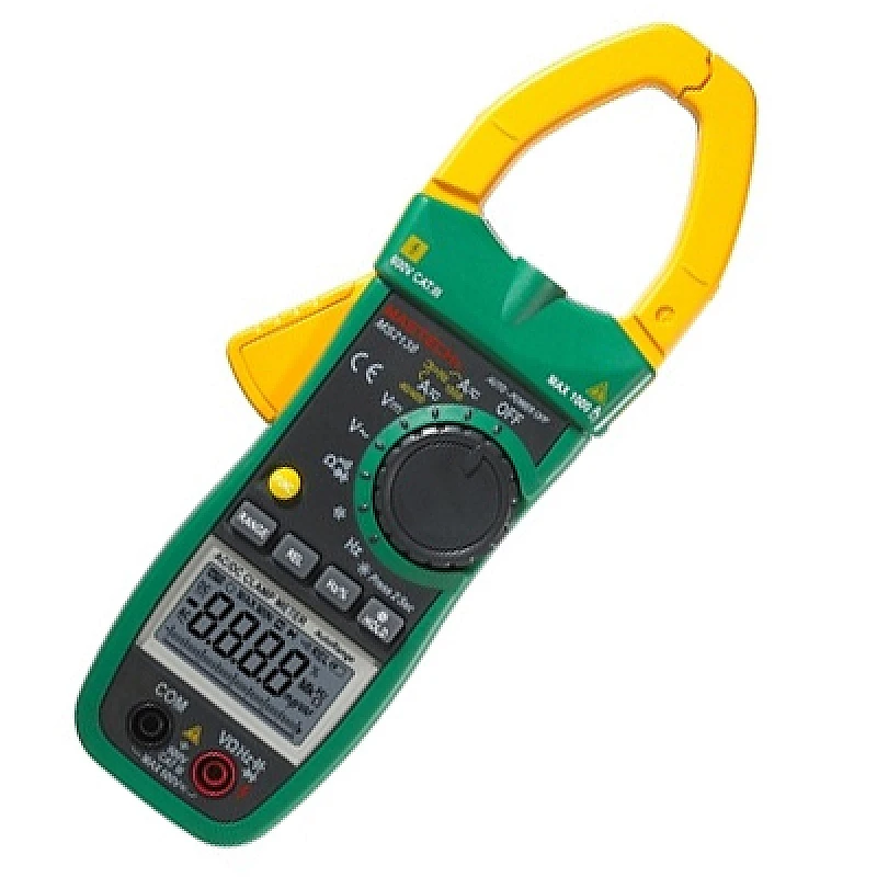 Mastech MS2138 Ψηφιακή Αμπεροτσιμπίδα 400A AC με Ακροδέκτες Mastech MS2138 Ψηφιακή Αμπεροτσιμπίδα 400A AC με Ακροδέκτες