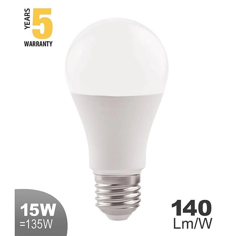 Λαμπτήρας Led E27 A60 15Watt Φυσικό Λευκό 4000K SUPREME 1519640 VITO Λαμπτήρας Led E27 A60 15Watt Φυσικό Λευκό 4000K SUPREME 1519640 VITO