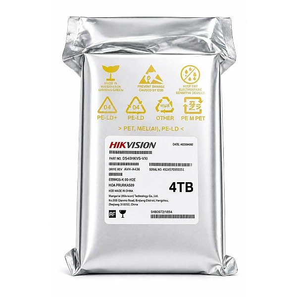 IHD4TB-S Δίσκος HDD 4 TB SATA for Audio Video Application Hikvision