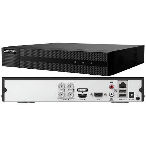 HWD-6104MH/T HIKVISION HiWatch 3K DVR 4 Καναλιών (up to 5MP lite @ 12 fps)