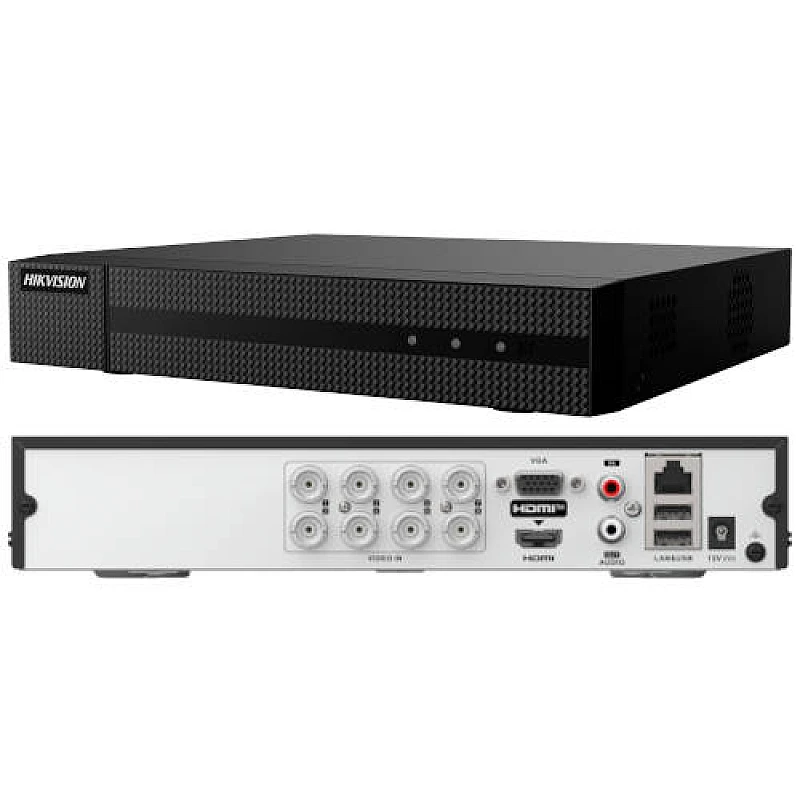HWD-6108MH/T HIKVISION HiWatch 3K DVR 8 Καναλιών (up to 5MP lite @ 12 fps)