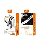 HY-C636C Καλώδιο Γρήγορης Φόρτισης και Μεταφοράς Δεδομένων USB Type C σε Type C 100W σε μαύρο χρώμα