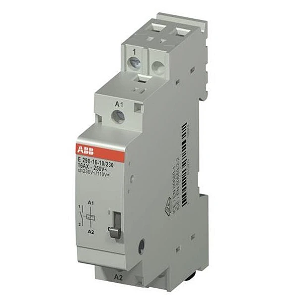 ABB Ρελέ Ράγας Καστάνιας 16A Μονοπολικό 230V/AC/110V  E290-16-10/230