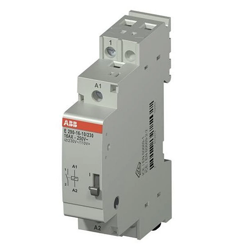 ABB Ρελέ Ράγας Καστάνιας 16A Μονοπολικό 230V/AC/110V E290-16-10/230 ABB Ρελέ Ράγας Καστάνιας 16A Μονοπολικό 230V/AC/110V E290-16-10/230