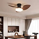 Ανεμιστήρας Οροφής Με φώς LED & Τηλεχειριστήριο 80cm Καφέ 36W 8561 OEM