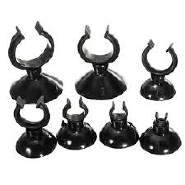 Βεντούζες ενυδρείου με κλιπ μαύρο χρώμα VA2002 OEM