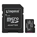 Κάρτα μνήμης microSD Kingston 128GB Canvas Select Plus 150MB/s UHS-I U1 class 10 V10 A1 +adapter