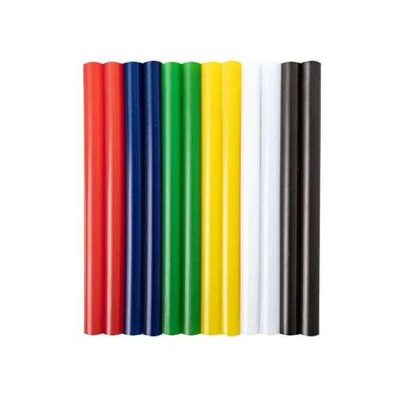 Ράβδοι σιλικόνης 8x100mm για Πιστόλι Σιλικόνης Πολύχρωμες PRO-42953 PROLINE 12 τεμαχίων Ράβδοι σιλικόνης 8x100mm για Πιστόλι Σιλικόνης Πολύχρωμες PRO-42953 PROLINE 12 τεμαχίων