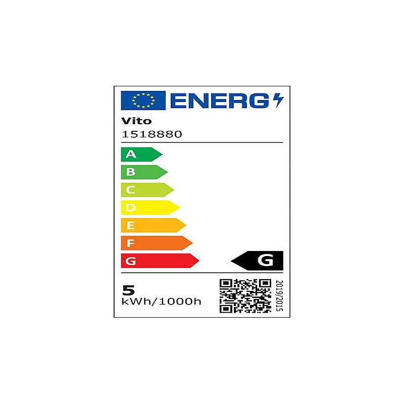 Λαμπτήρας Led E14 G45 5Watt Ψυχρό λευκό 6400K Σφαιρικό BASIS 1518880 VITONE Λαμπτήρας Led E14 G45 5Watt Ψυχρό λευκό 6400K Σφαιρικό BASIS 1518880 VITONE