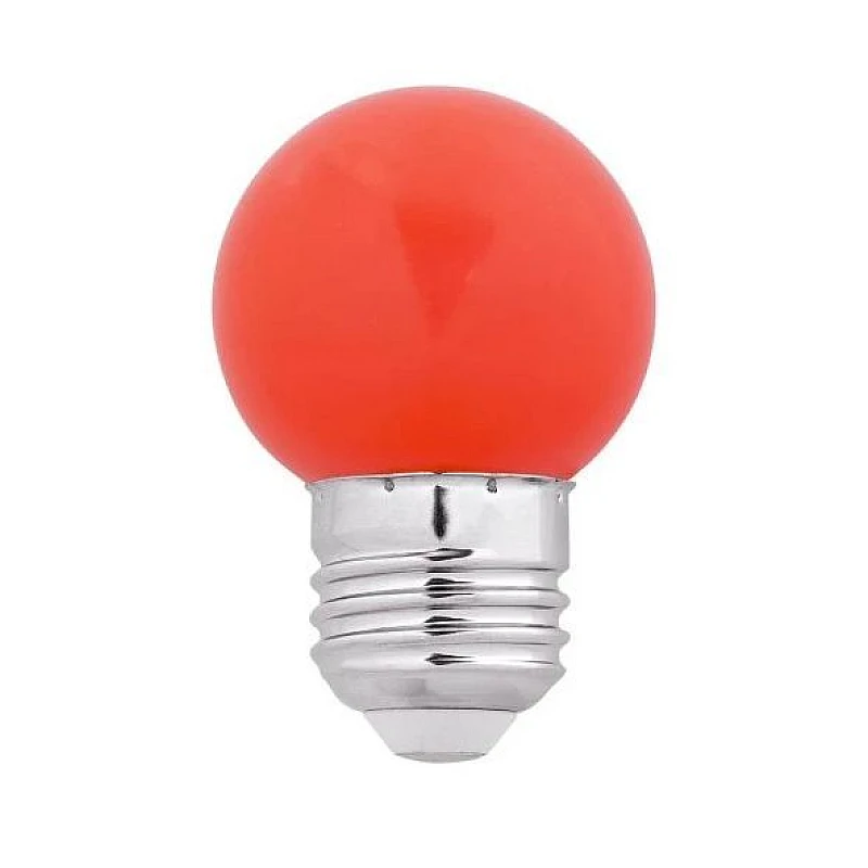 Λαμπτήρας Led E27 G45 1.2 Watt κόκινο 2401012 OEM Λαμπτήρας Led E27 G45 1.2 Watt κόκινο 2401012 OEM