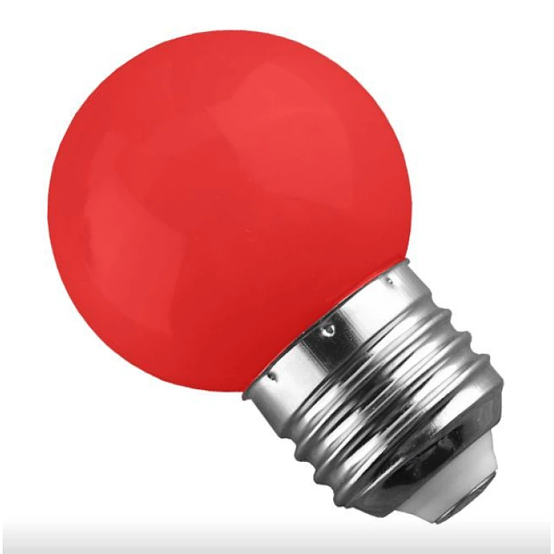 Λαμπτήρας Led E27 G45 1.2 Watt κόκινο 2401012 OEM Λαμπτήρας Led E27 G45 1.2 Watt κόκινο 2401012 OEM