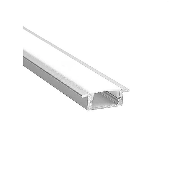 Προφίλ αλουμινίου χωνευτό 2m για ταινίες led  PROFLEX-R F02 2000x7x22.5mm 9930030 VITO