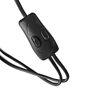 Φωτιστικό Δαπέδου 175εκ. με 2 Ντουί E27 ,E14  Μαύρο URLAR LS-2/B ORNO-Virone