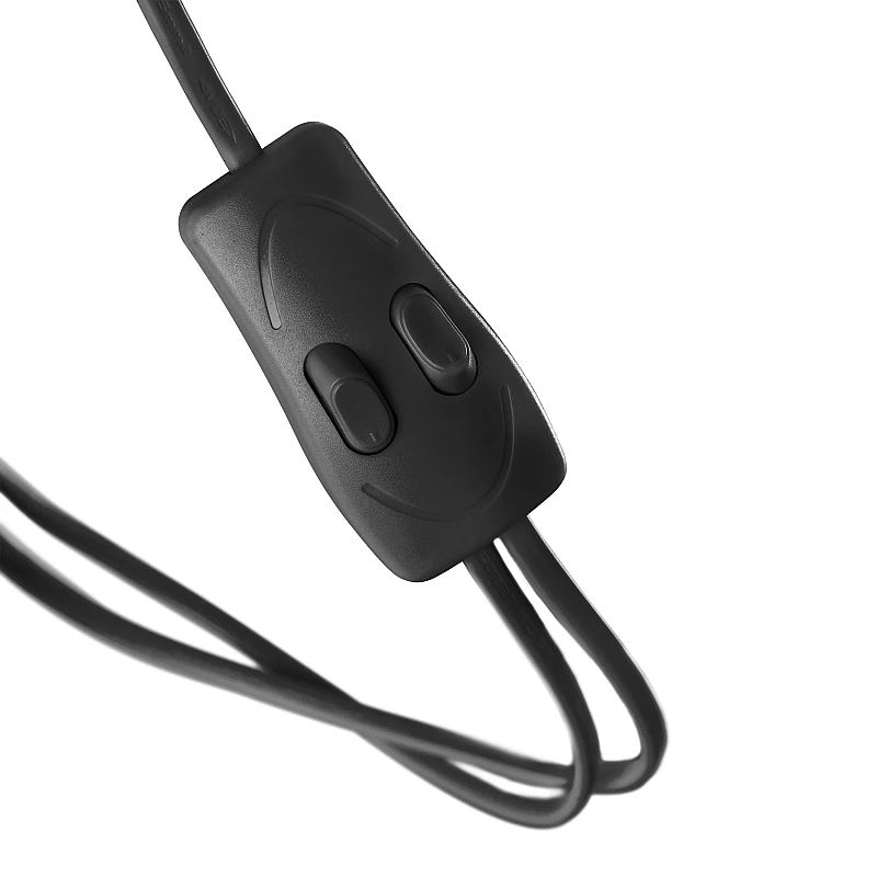 Φωτιστικό Δαπέδου 175εκ. με 2 Ντουί E27 ,E14  Μαύρο URLAR LS-2/B ORNO-Virone